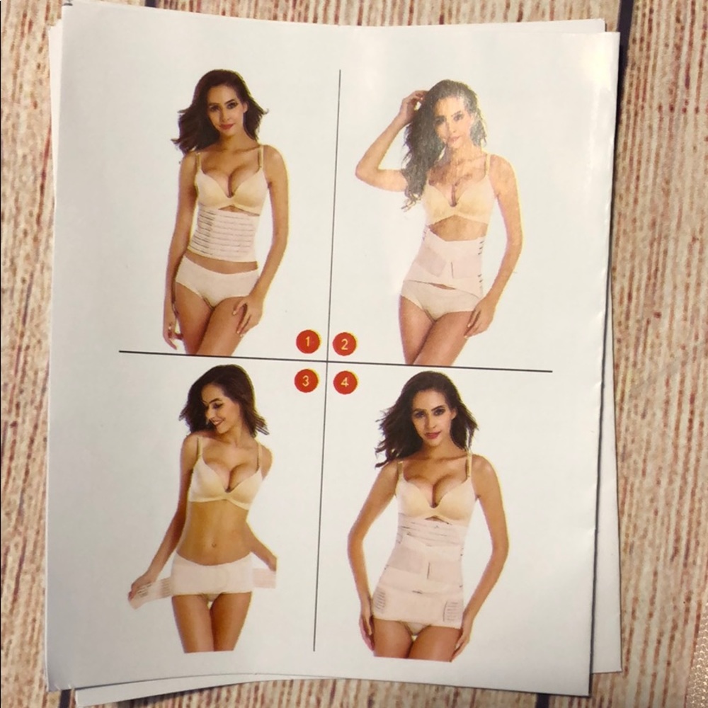 Brand new 3 in 1 postpartum slimming girdle